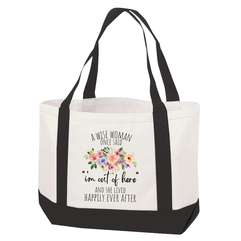 Im Out of Here Tote Bag