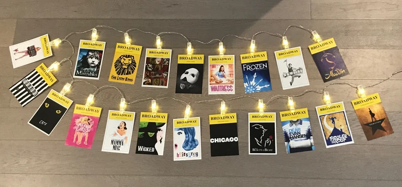 Musical Theatre Light String Clips