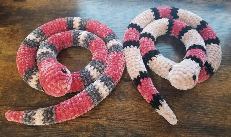 Snake Crochet Plush