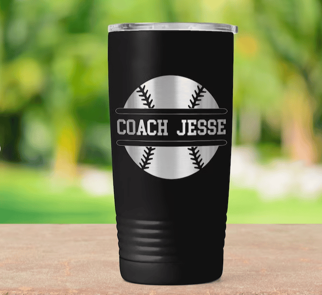 Baseball Coach Travel Mug