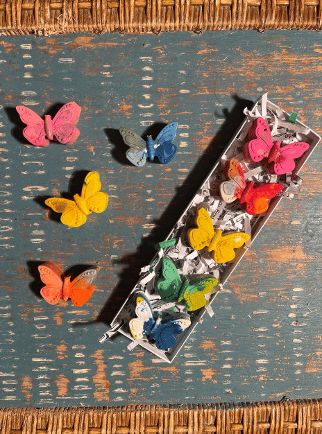 Butterfly Shaped Crayons