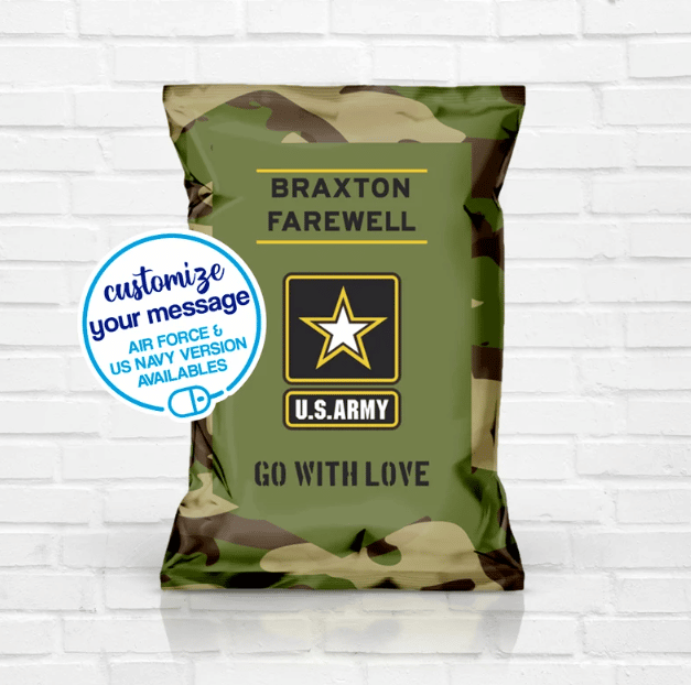 Camouflage Military Chip Bag