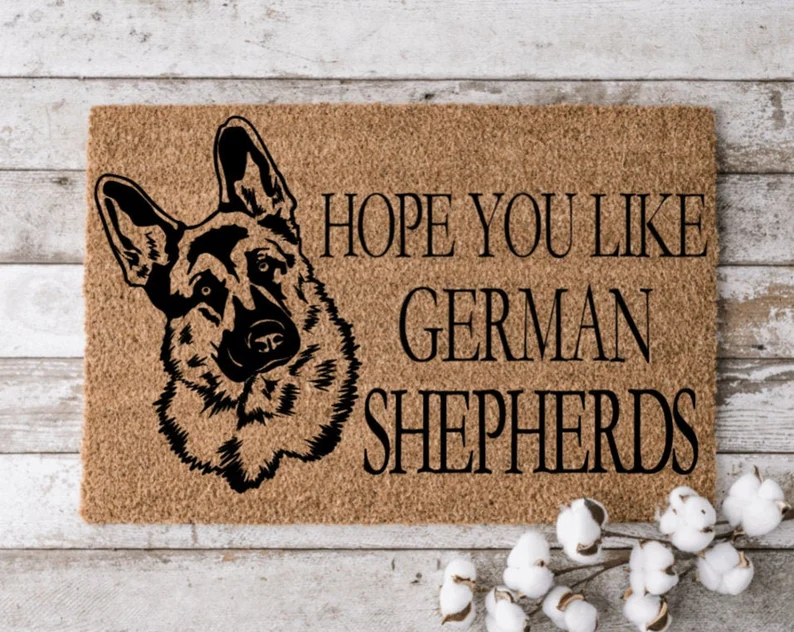 German Shepherd Doormat