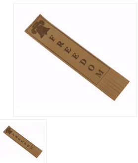 Leather Cross Bookmark