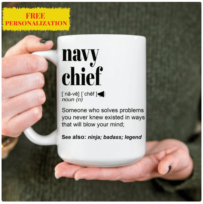Navy Chief Coffee Mug