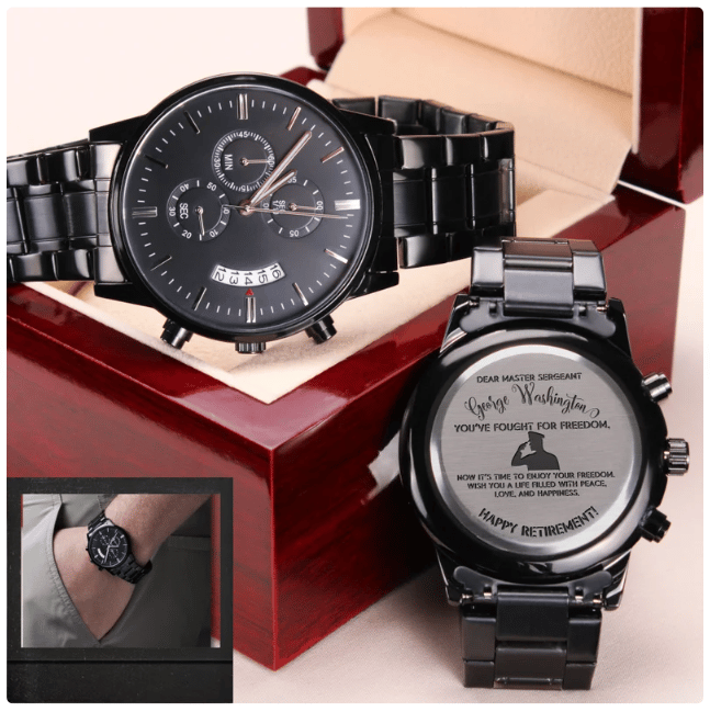 Personalized Military Watch