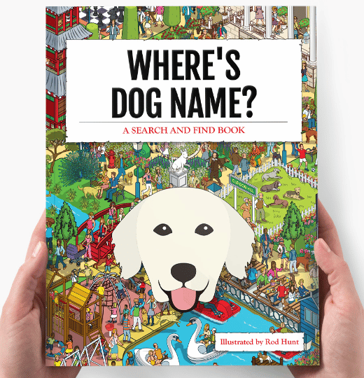 Personalized Wheres Your Dog Book
