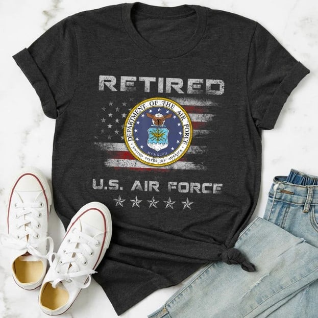 Retired US Air Force Shirt
