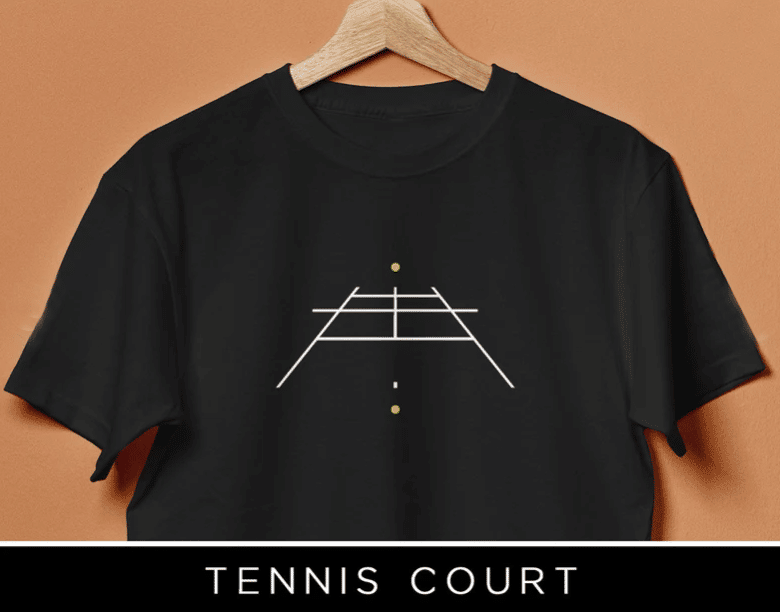 Tennis Court Shirt