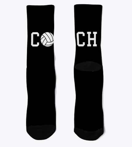 Volleyball Coach Socks