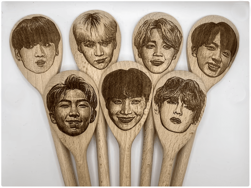 BTS Custom Cooking Spoon