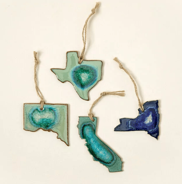 Geode State Ornament