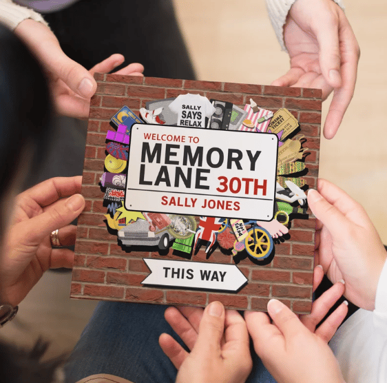 Memory Lane Birthday Book
