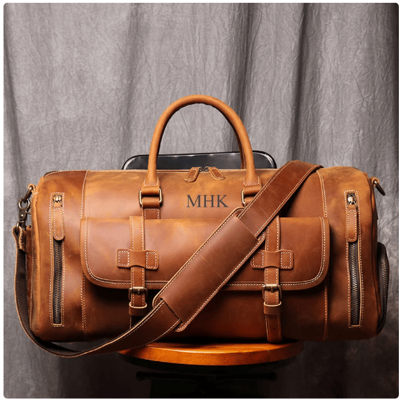 Personalized Mens Travel Bag