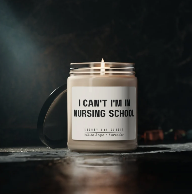 Nursing Student Candle