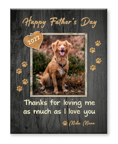 Personalized Fathers Day Frame