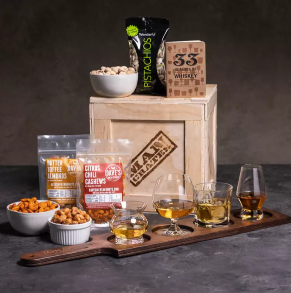 Personalized Whiskey Connoisseur Crate 1