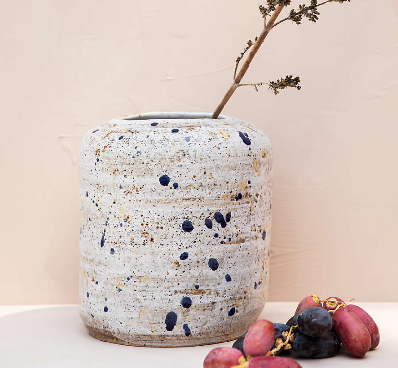 Terracotta Speckled Vases