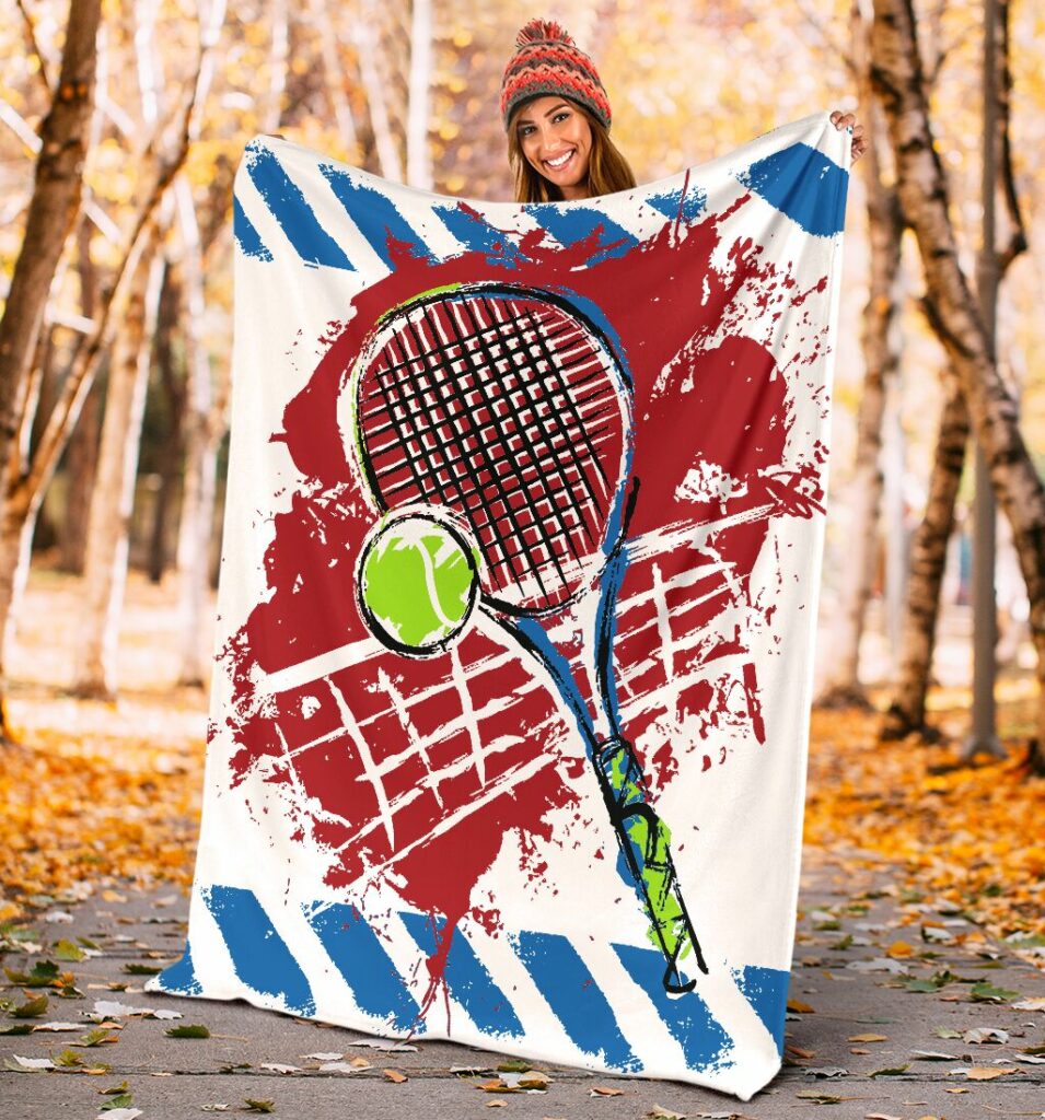 Fleece Tennis Blanket