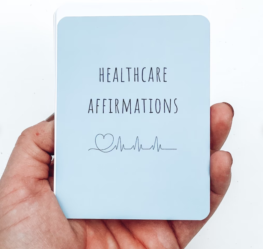 Healthcare Workers Affirmation Cards Set