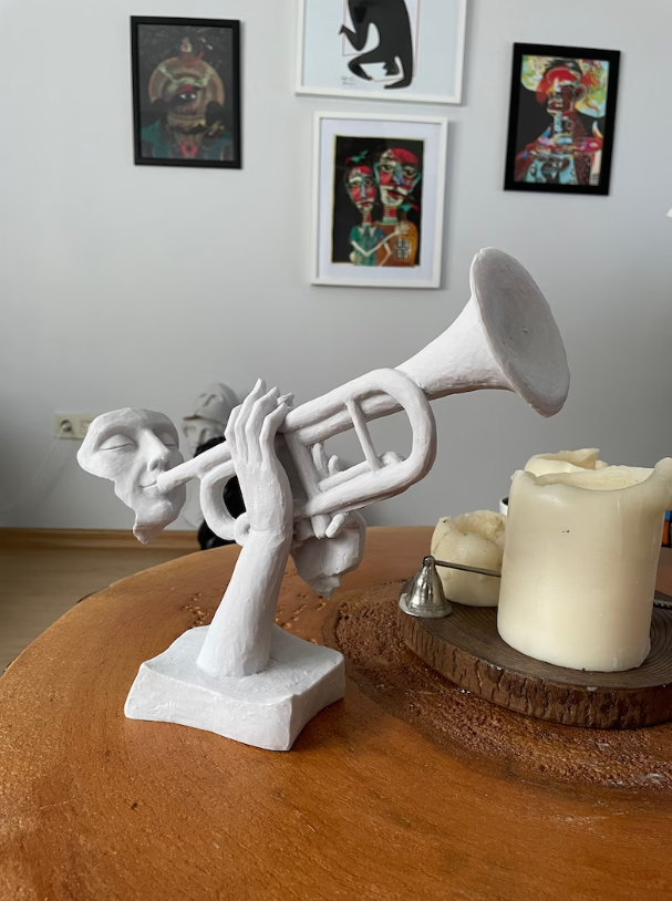 Musician Sculpture