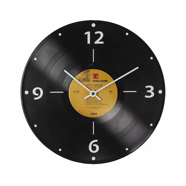 Rock and Roll Record Clock