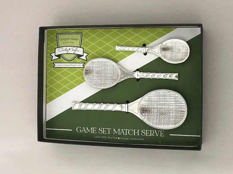 Tennis Racket Condiment Spoons