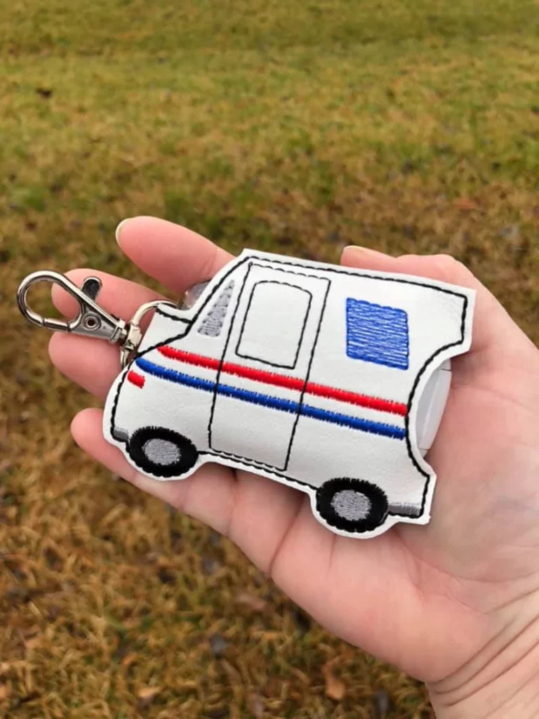 Mailman Keychain