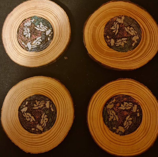 Three Hares Coasters