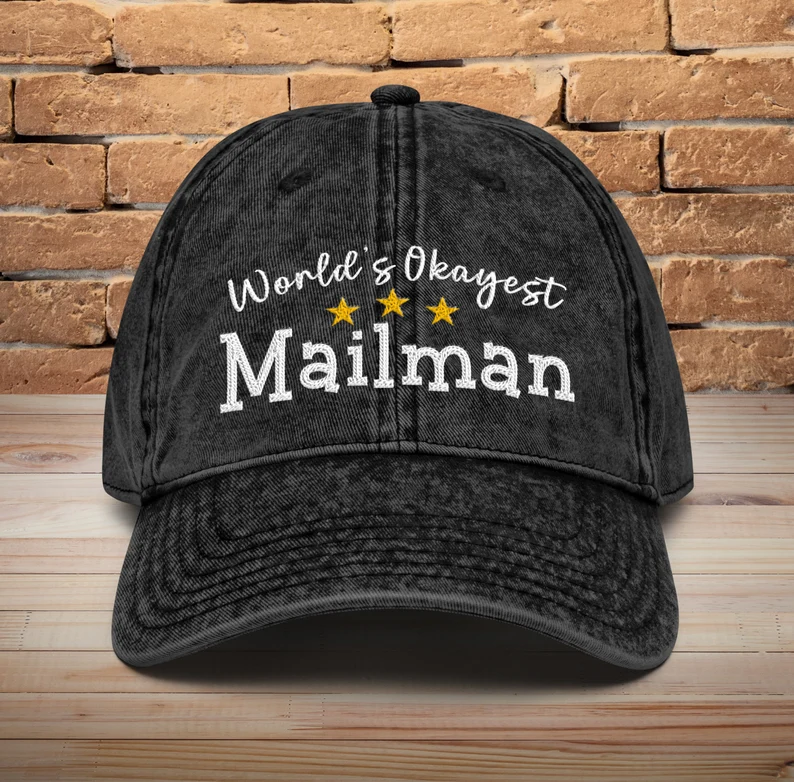 Worlds Okayest Mailman Hat