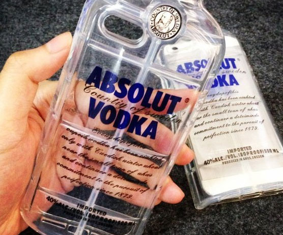 Vodka themed iPhone Cover