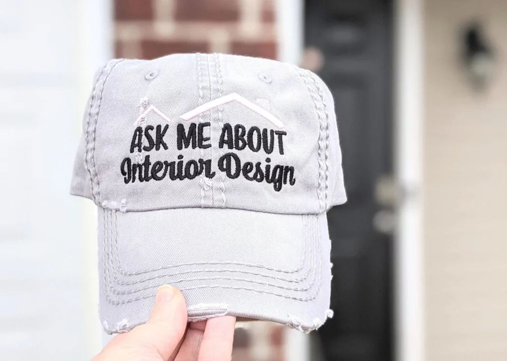 Womens interior designer hat
