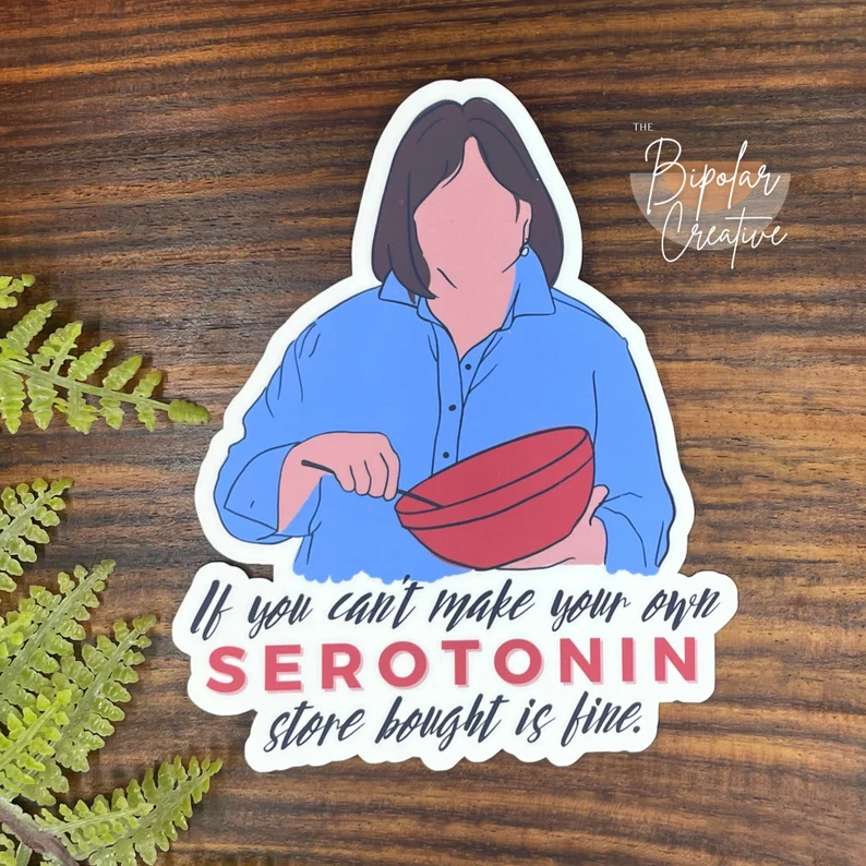 Serotonin Stickers